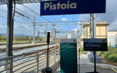 Raddoppio ferroviario Pistoia-Montecatini, il primo viaggio