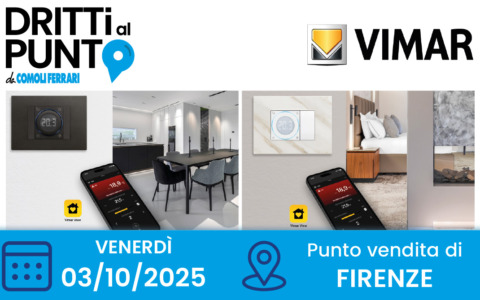 Sei un impiantista? Partecipa a dritti al punto con Vimar
