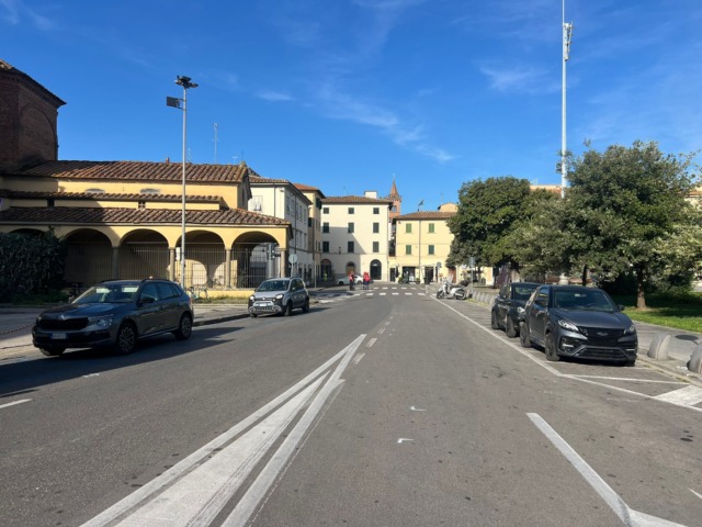 Empoli semi-deserta durante le operazioni