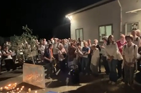 Firenze, in mille alla marcia notturna per la pace