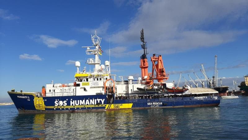 Migranti, Humanity One in arrivo al porto di Carrara