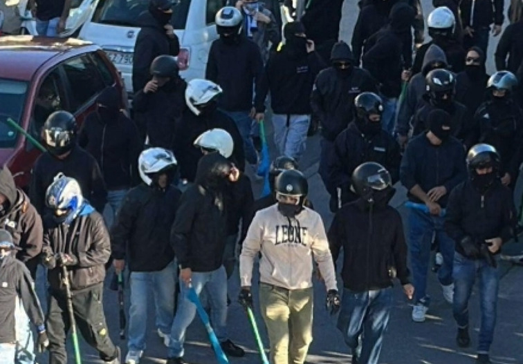 Pisa-Fiorentina, alta tensione tra ultrà viola e nerazzurri