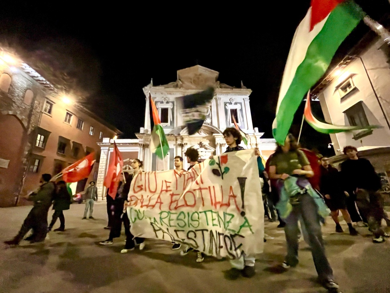 Mobilitazione per Flotilla, cortei studenteschi e occupazioni
