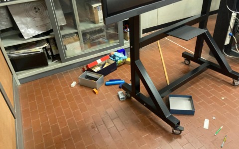 Firenze, vandali in azione nella notte all’Itis Meucci