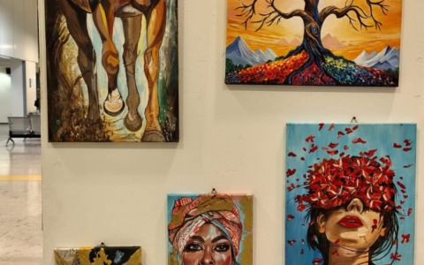 Arte in mostra all’ospedale di Prato