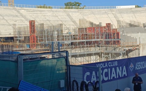 Stadio Franchi: la curva Fiesole non sarà pronta per il centenario della Fiorentina