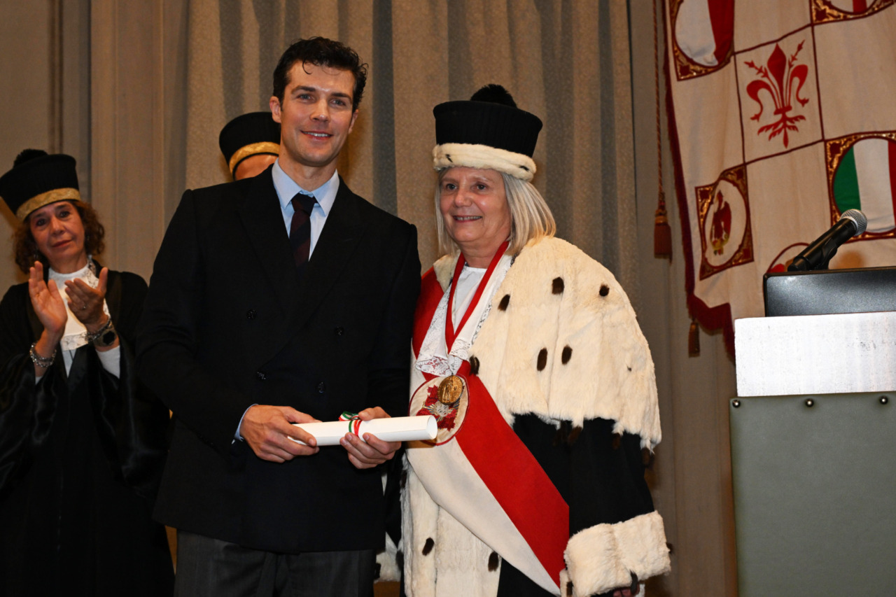 A Roberto Bolle la laurea magistrale honoris causa dell’Università di Firenze