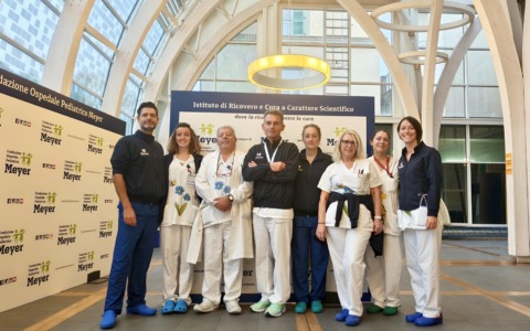 Neonata arrivata da Gaza con un tumore di 2kg