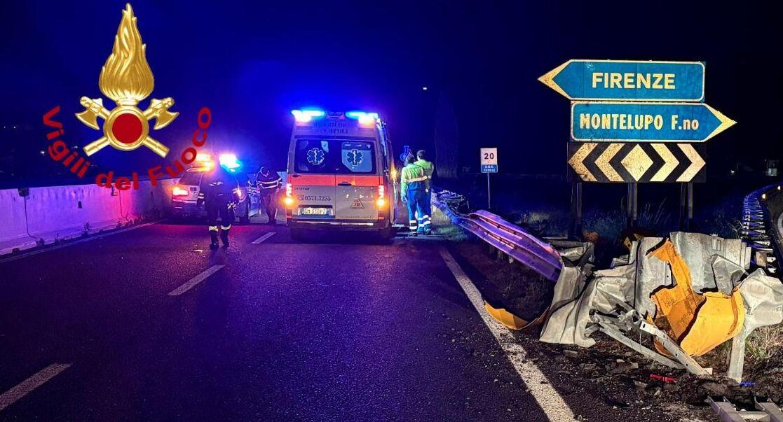 Incidente sulla Fi-Pi-Li, strada chiusa per diverse ore nella notte