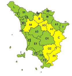 Vento forte e calo termico, l’Autunno entra nel vivo in Toscana