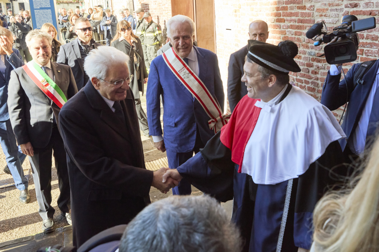 Mattarella a Lucca, dottorato honoris causa a Sabino Cassese