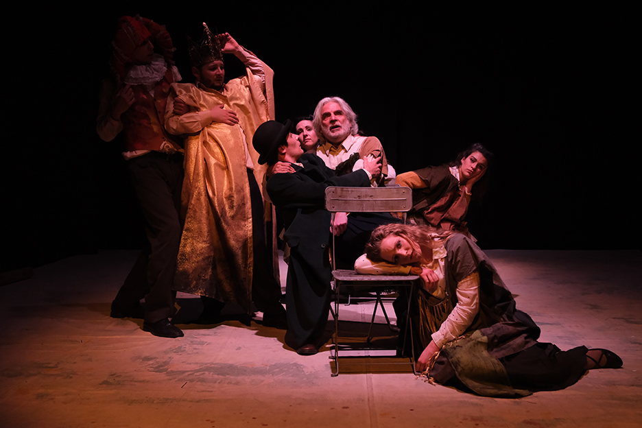 Nicolò Govoni, César Brie e Beatrice Schiros al Teatro Puccini di Firenze