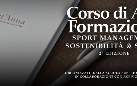 Fiorentina e Sant’Anna di Pisa insieme per il management sportivo