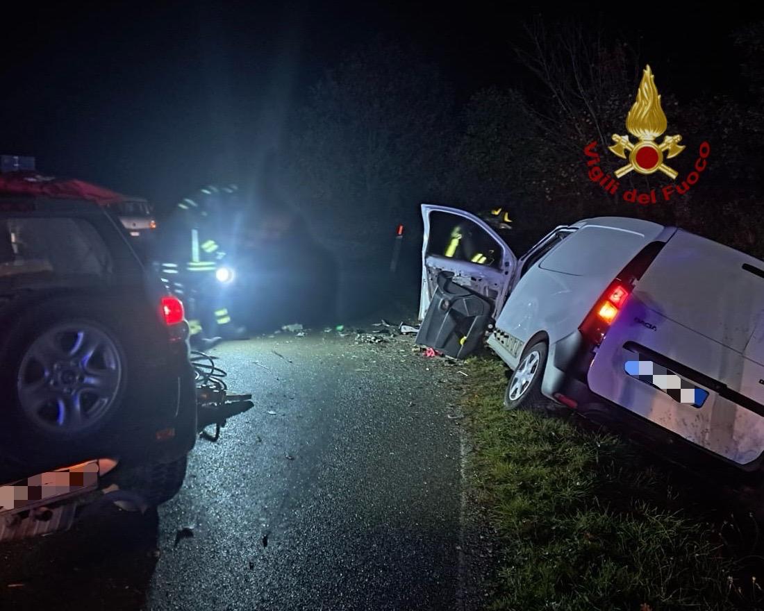 Incidente nella notte a Civitella Val di Chiana e a Cortona: due interventi dei Vigili del fuoco