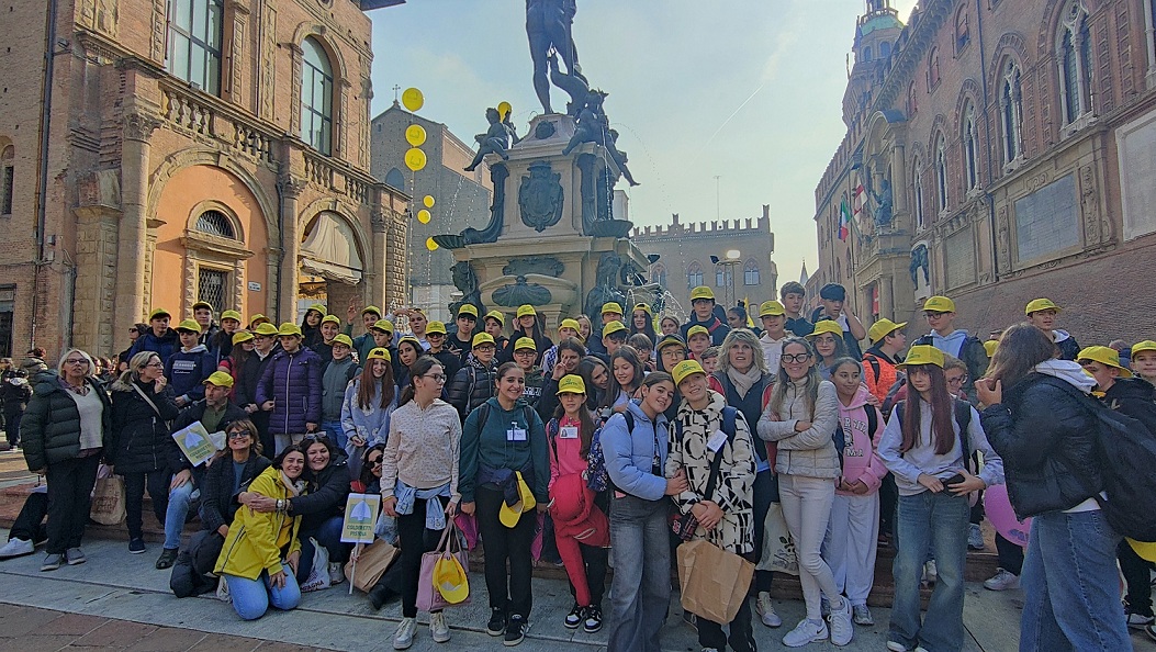 Studenti di Borgo a Buggiano e Pescia in visita al Villaggio Coldiretti di Bologna