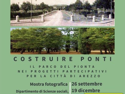 Prorogata la mostra fotografica “Costruire ponti. Il Parco del Pionta nei progetti partecipativi per la città di Arezzo”