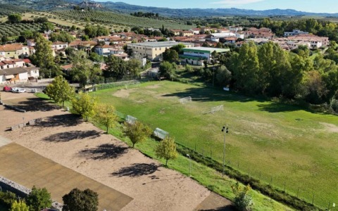 Al via i lavori di riqualificazione del campo sportivo “Costantino” a Ribolla