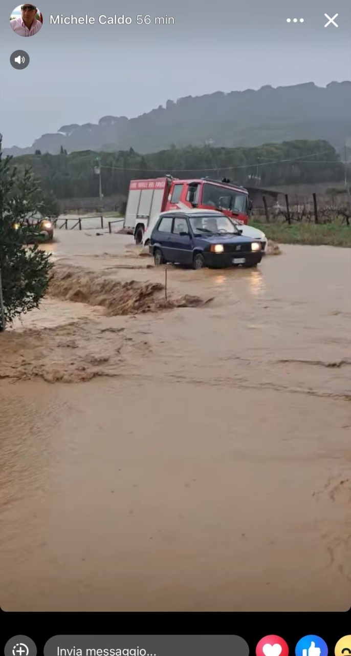 Quarta alluvione in un anno a Portoferraio: strade e case sommerse da pioggia e fango