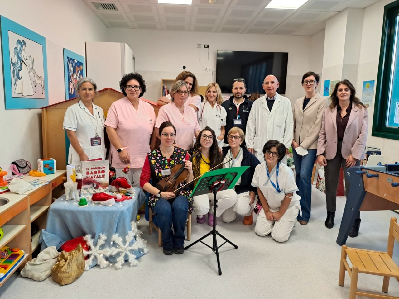 Musicoterapia per Natale all’Ospedale di Empoli