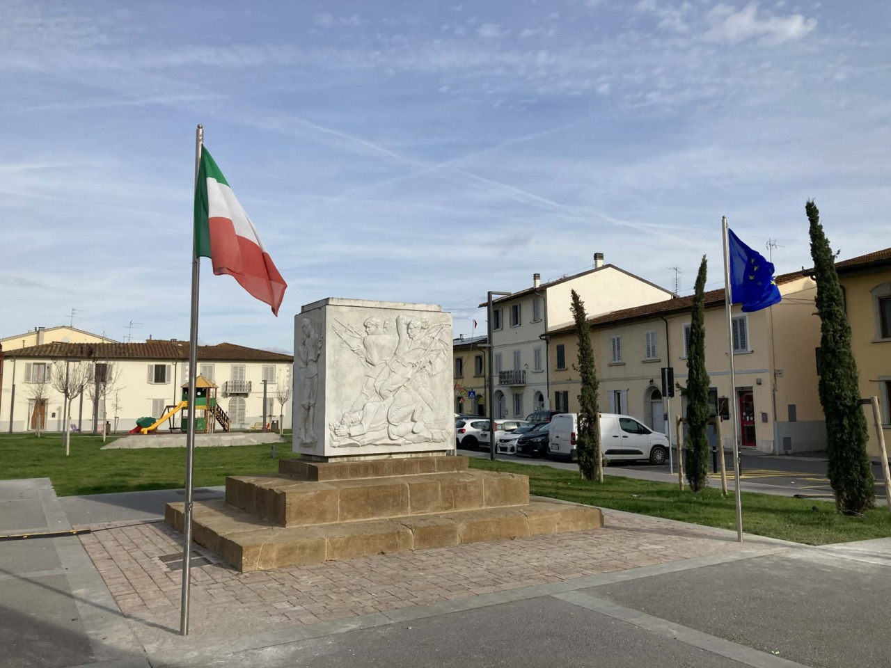 Restaurato il monumento ai caduti