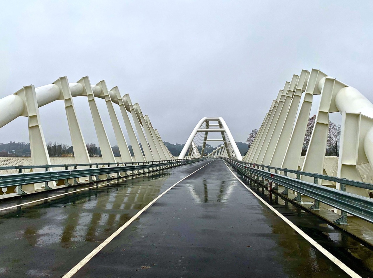 Nuovo ponte sul Serchio, taglio del nastro in vista