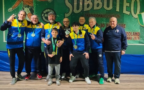 Subbuteo, la squadra di Castelfiorentino vince il campionato e ottiene per la prima volta la promozione in serie B