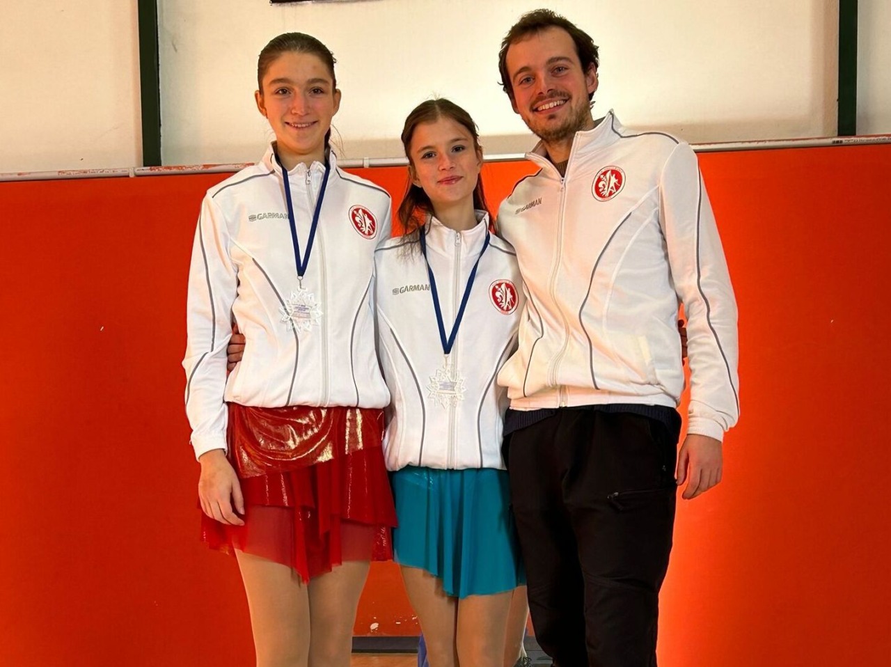 Pattinaggio artistico, doppio podio il Giglio Bianco Firenze