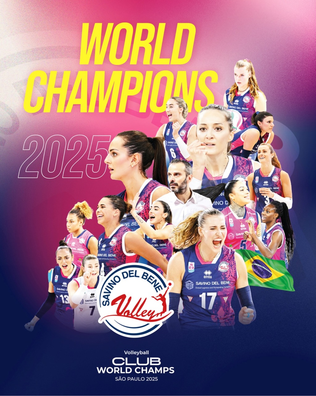 Storica Savino del Bene, batte Conegliano: suo il Mondiale di volley per club