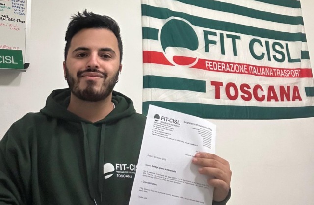 Giovanni Sicca nominato responsabile del settore igiene ambientale per FIT-CISL a Pisa