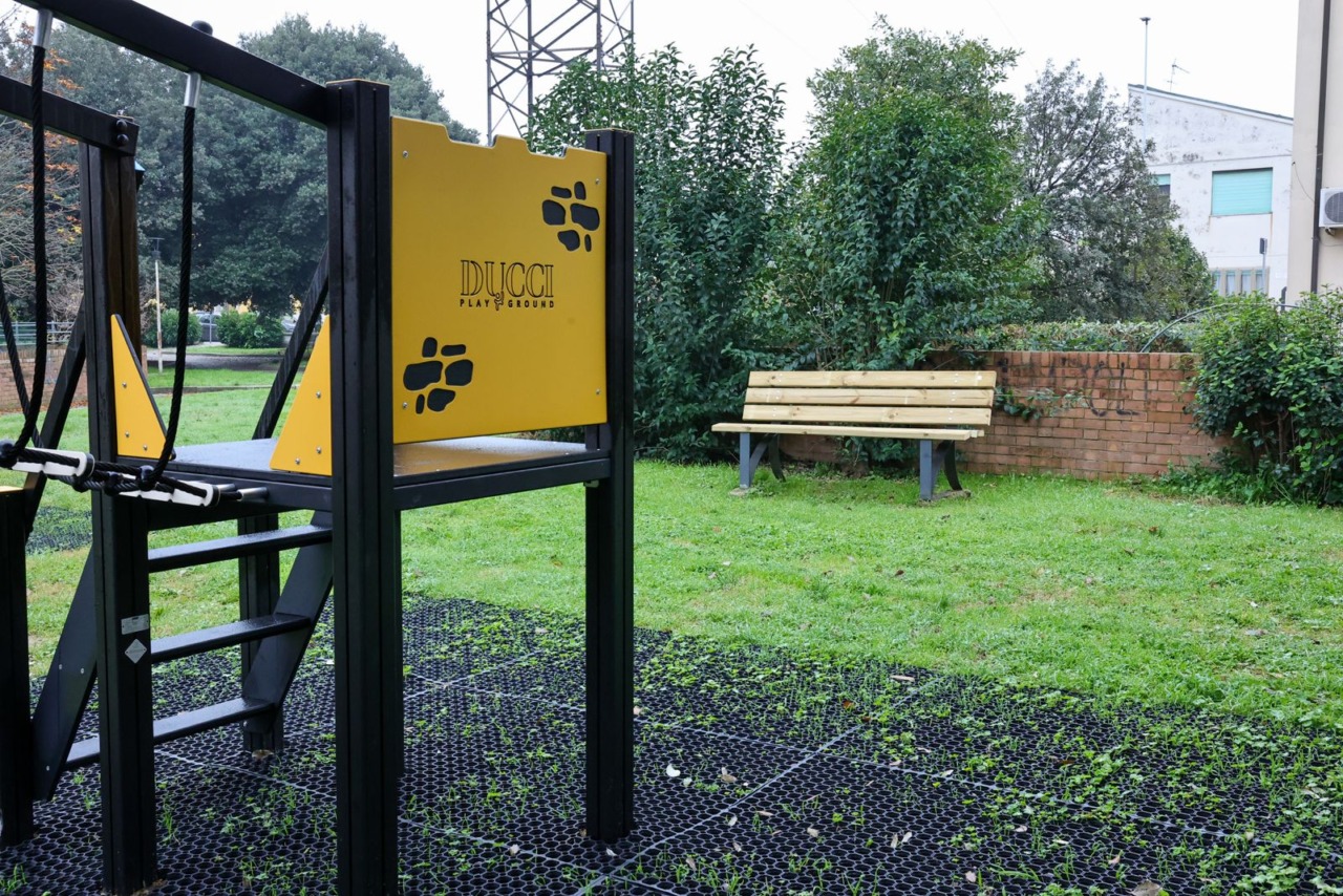 Restyling per la nuova area giochi di Ponzano