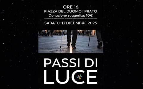“Passi di Luce”: un’esperienza sensoriale per scoprire Prato attraverso gli occhi dell’inclusione