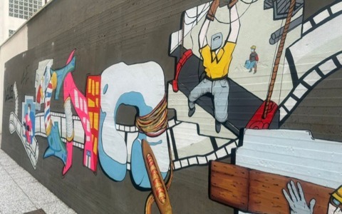 Inaugurato a Prato il Murales CNA: artigianato e identità visiva del Liceo Brunelleschi