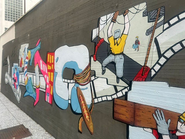 Inaugurato a Prato il Murales CNA: artigianato e identità visiva del Liceo Brunelleschi