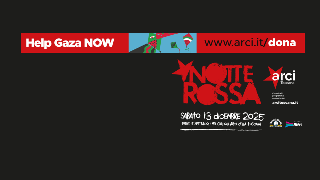 Notte Rossa Arci: Oltre 300 eventi in Toscana e la finale del Premio Ciampi a Livorno