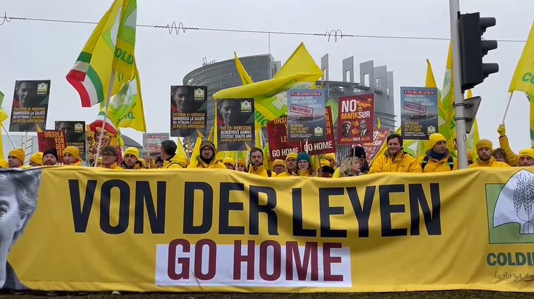 Agricoltori toscani a Strasburgo: più controlli e stop alle importazioni sleali