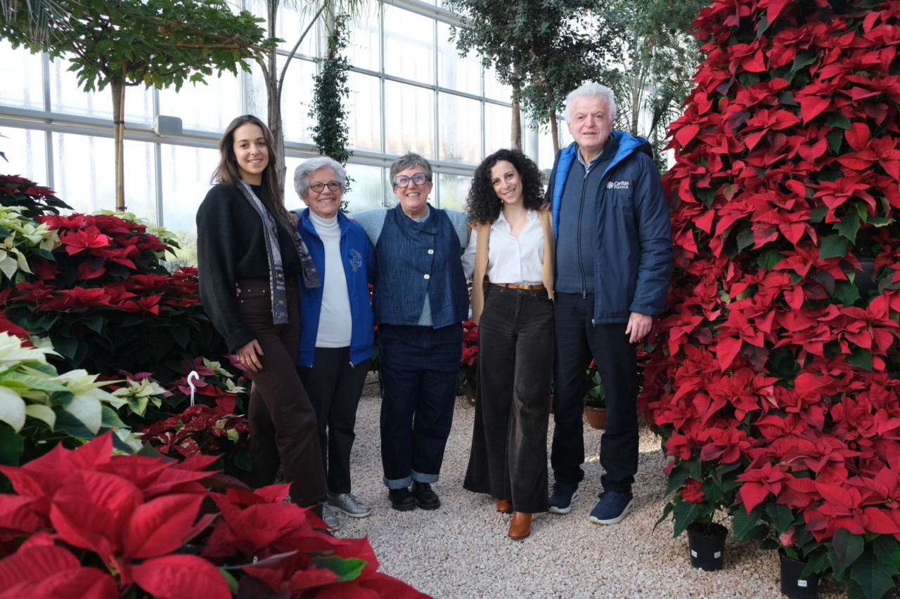 Pistoia, quando la bellezza del verde si trasforma in solidarietà