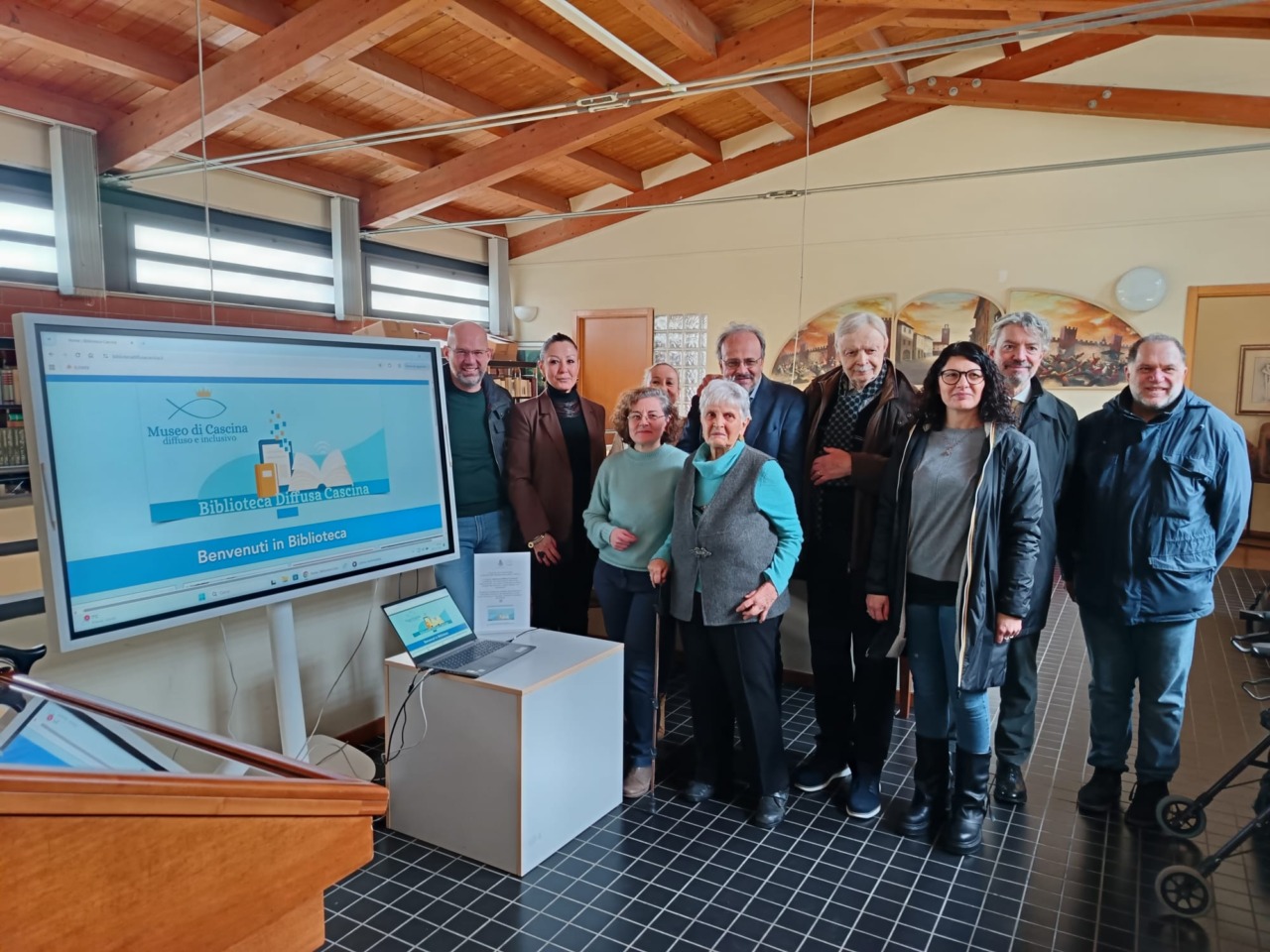 La biblioteca di Cascina diventa diffusa