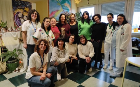 Grosseto, canti e calze della Befana in pediatria al Misericordia