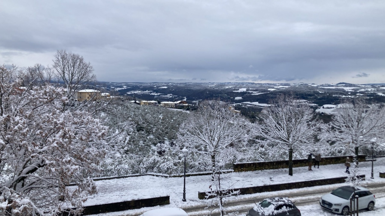 Il Chianti torna ad imbiancarsi dopo 7 anni, anche l’Autopalio in tilt