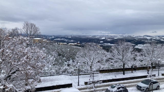 Il Chianti torna ad imbiancarsi dopo 7 anni, anche l’Autopalio in tilt