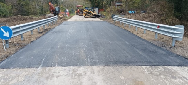 Riapertura definitiva del ponte di Lucarelli a Radda in Chianti sulla SP 2 bis