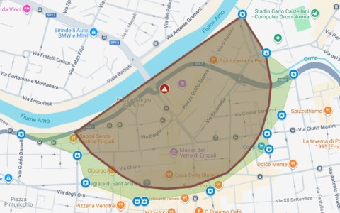 Nuovo ordigno bellico nel cantiere, ecco la zona rossa