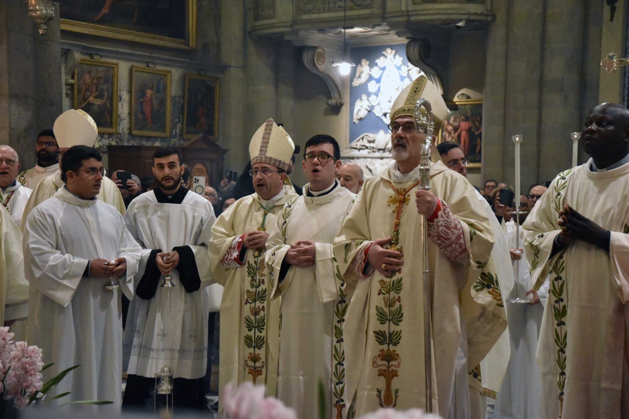 Il patriarca di Gerusalemme in Duomo per la Madonna del Conforto