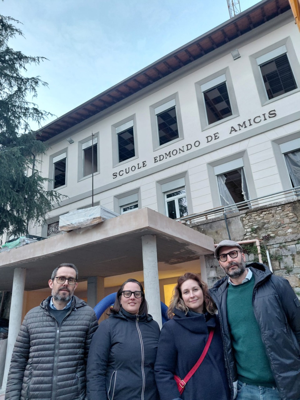 Scuola De Amicis, lavori in corso a Pontassieve