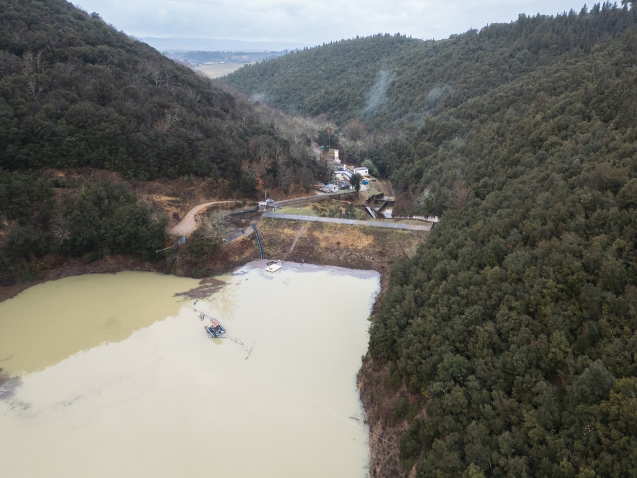 Poggibonsi: ammodernamento della diga di Cepparello, in corso la gara per l’affidamento dei lavori