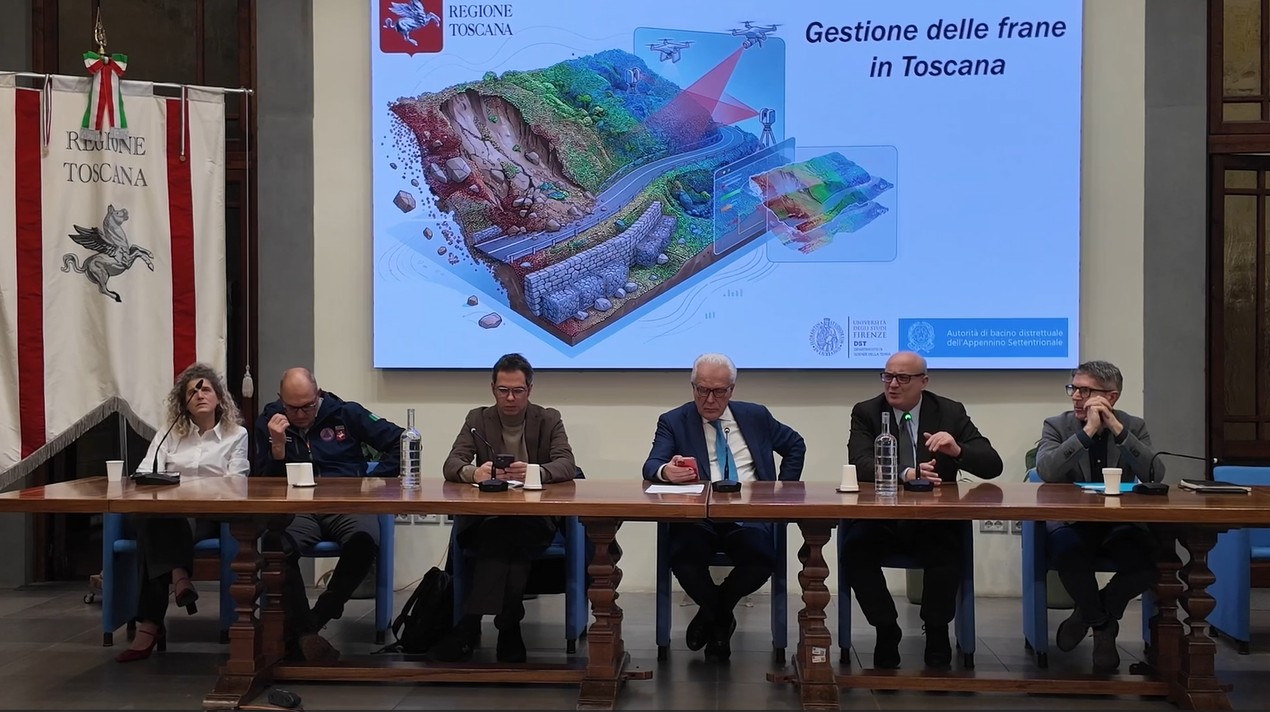 Frane e dissesto idrogeologico, “Toscana avanguardia con monitoraggio satellitare”