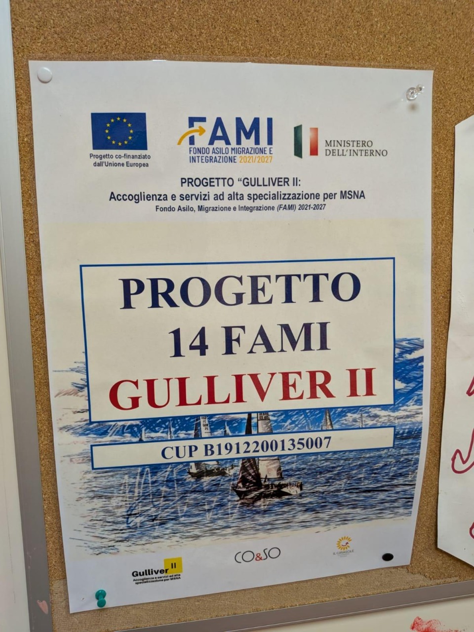 ll vescovo Gambelli incontra i minori stranieri non accompagnati al centro Fami Gulliver 2