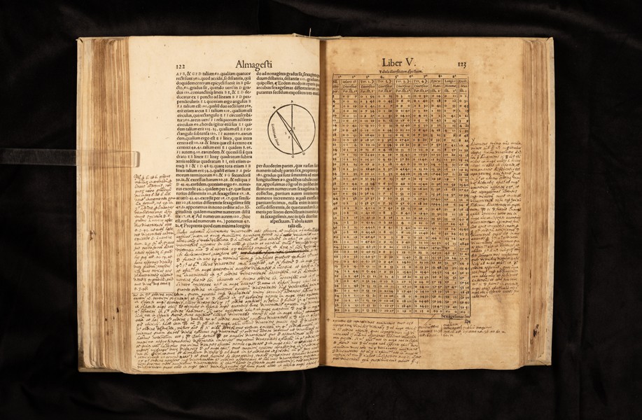 Scoperta copia dell’Almagesto di Tolomeo con note di Galileo