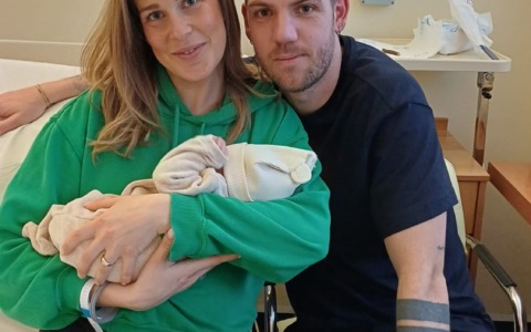 Nascere “con la camicia” e in acqua: la magia del piccolo Edoardo alla Gruccia