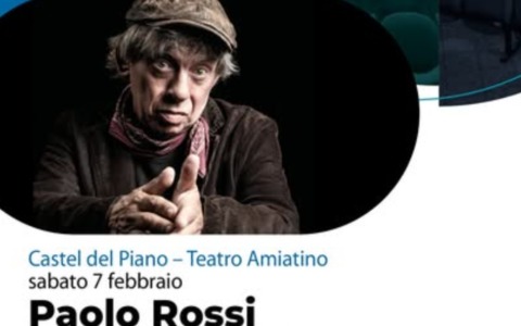 Paolo Rossi in scena al Teatro amiatino con “Stand Up Classic”
